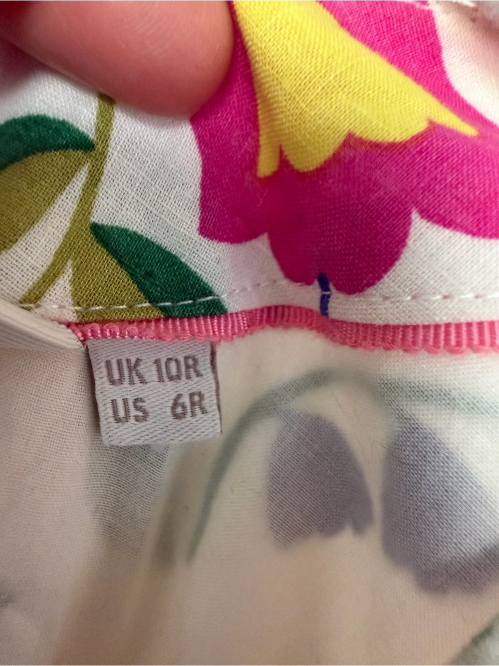 Boden Bold Multicolor Floral Fit and Flare Summer Wedding Feminine Dress Size 6 - Picture 6 of 8